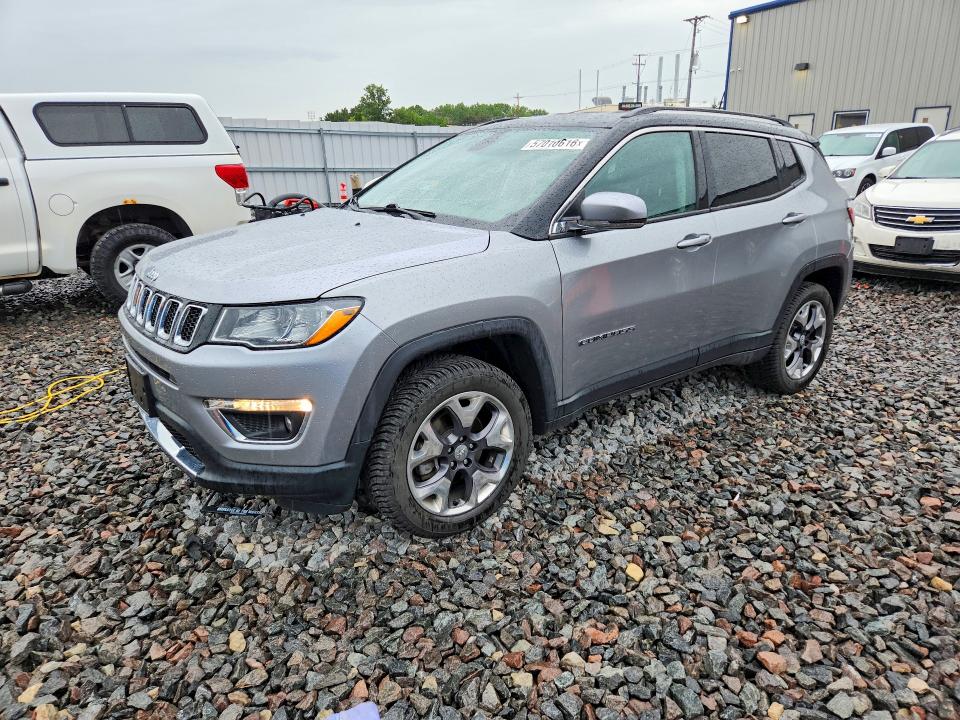 Продажа на аукционе авто 2020 Jeep Compass, vin: 3C4NJDCB7LT163808, номер лота: 57010616