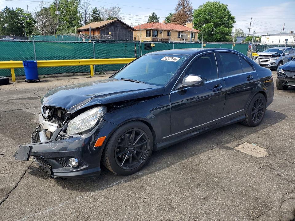 56507616 :رقم المزاد ، WDDGF81X89R054779 vin ، 2009 Mercedes-benz C مزاد بيع