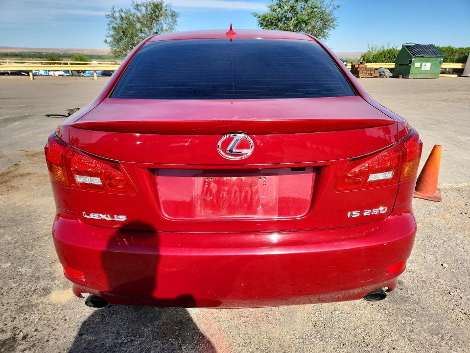 Aukcja sprzedaży 2007 Lexus Is, vin: JTHBK262572028185, numer aukcji: 55651496