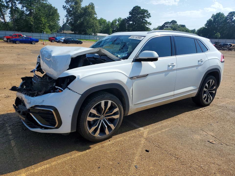 58416366 :رقم المزاد ، 1V2FE2CA7MC216684 vin ، 2021 Volkswagen Atlas Cross Sport مزاد بيع