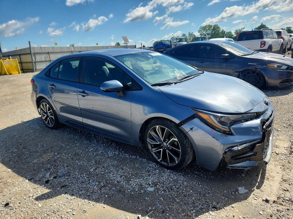 2021 Toyota Corolla მანქანა იყიდება აუქციონზე, vin: 5YFS4MCE1MP095577, აუქციონის ნომერი: 57867326