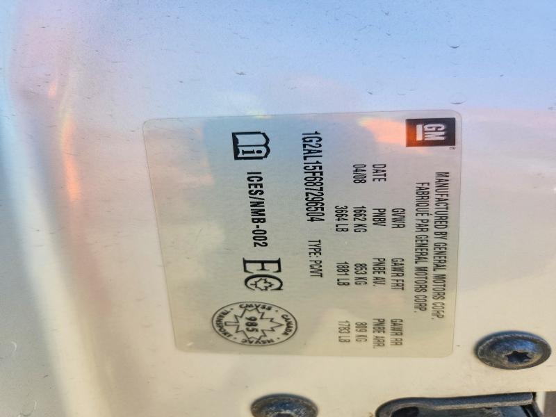 Aukcja sprzedaży 2008 Pontiac G5, vin: 1G2AL15F687296504, numer aukcji: 56484046