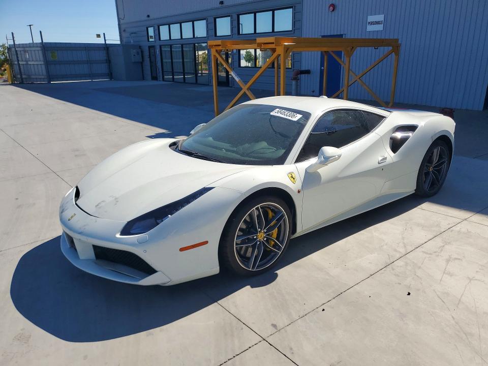 Продажа на аукционе авто 2018 Ferrari 488 Gtb, vin: ZFF79ALA8J0230984, номер лота: 58463306