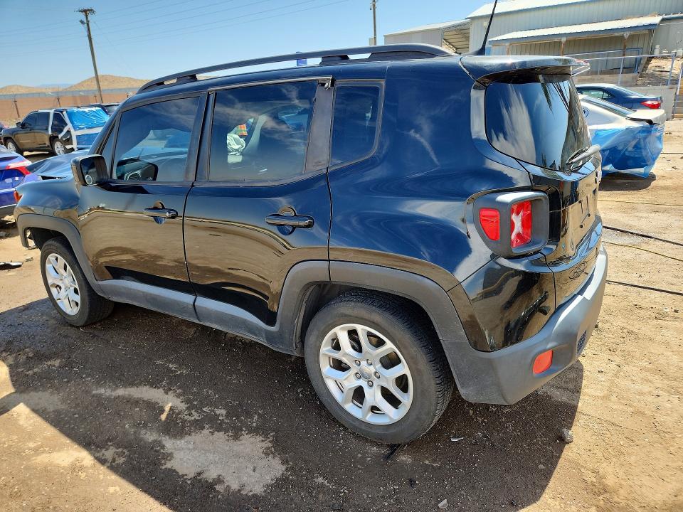 Продаж на аукціоні авто 2018 Jeep Renegade, vin: ZACCJABB9JPH59823, номер лоту: 57864436