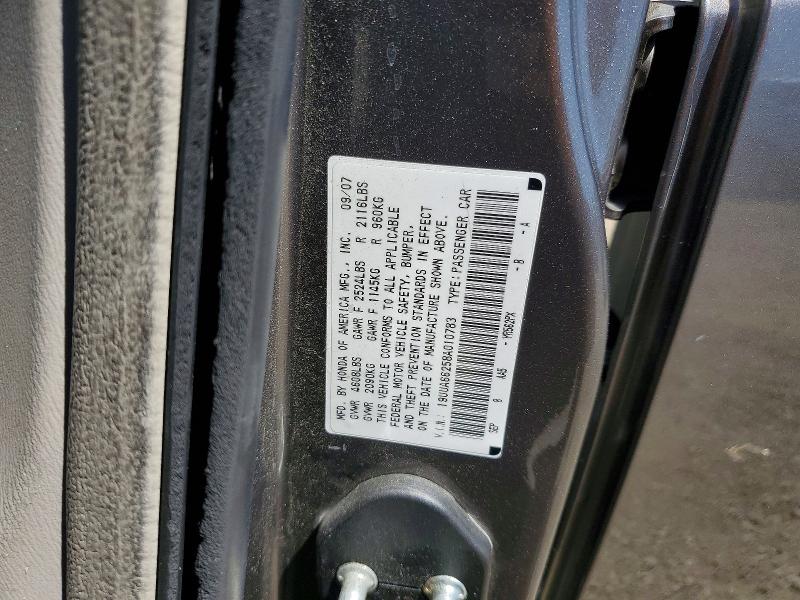 Aukcja sprzedaży 2008 Acura Tl, vin: 19UUA66258A010783, numer aukcji: 56659426