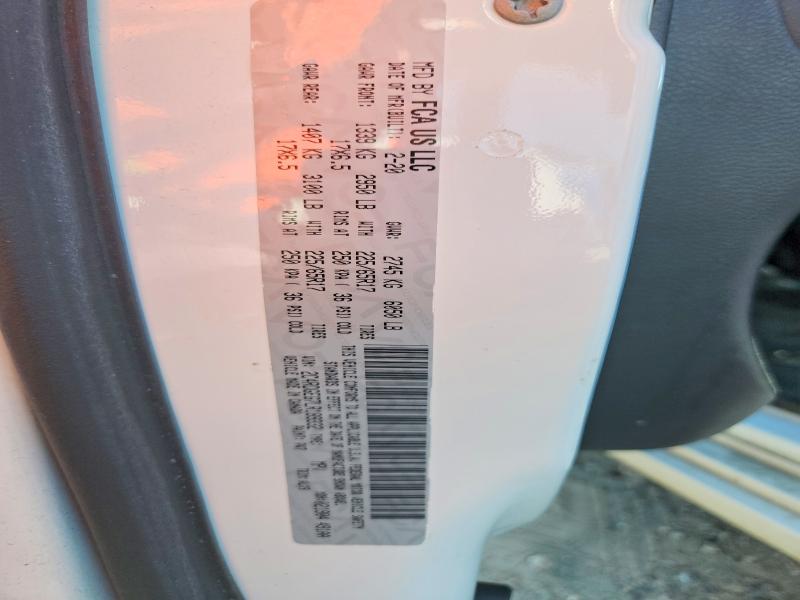 57911306 :رقم المزاد ، 2C4RDGEG7LR189332 vin ، 2020 Dodge Grand Caravan مزاد بيع
