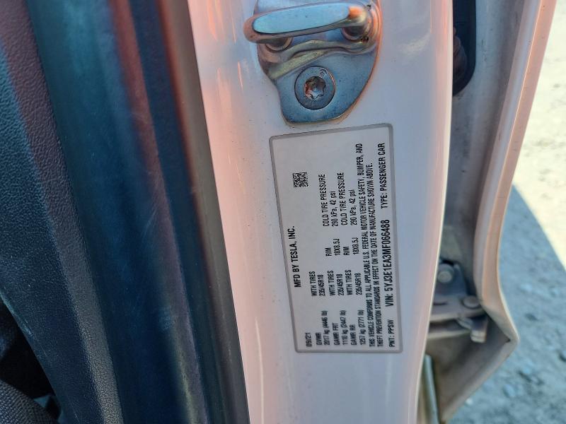 Aukcja sprzedaży 2021 Tesla Model 3, vin: 5YJ3E1EA3MF066488, numer aukcji: 56832776
