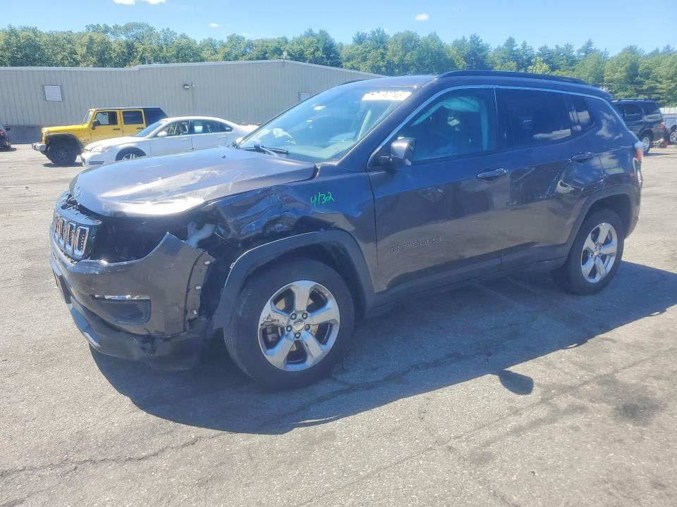 2020 Jeep Compass მანქანა იყიდება აუქციონზე, vin: 3C4NJDBB5LT101258, აუქციონის ნომერი: 57190746