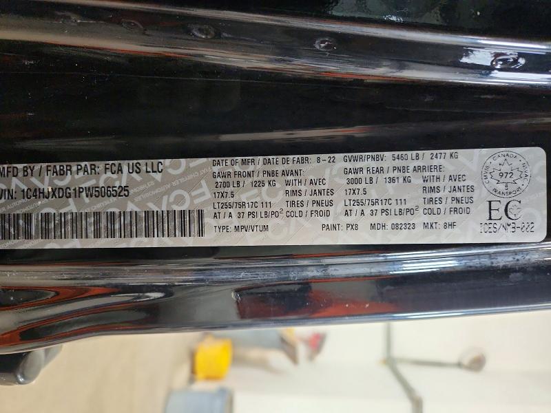 Aukcja sprzedaży 2023 Jeep Wrangler, vin: 1C4HJXDG1PW506525, numer aukcji: 57168546