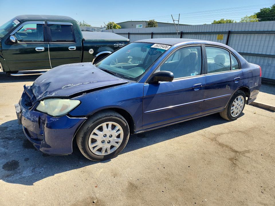 Продажа на аукционе авто 2004 Honda Civic, vin: 2HGES16524H557360, номер лота: 56339406