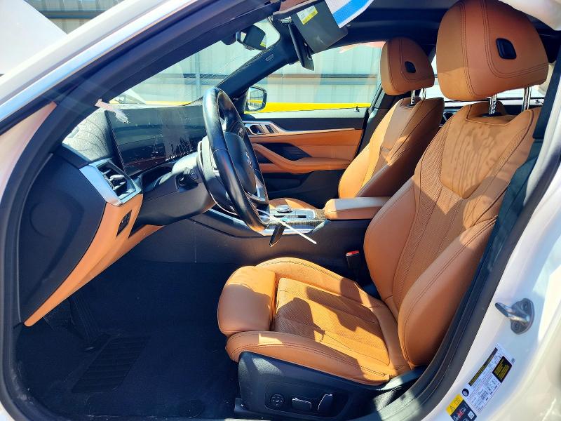 2024 Bmw I4 მანქანა იყიდება აუქციონზე, vin: WBY73AW02RFS64252, აუქციონის ნომერი: 57494296