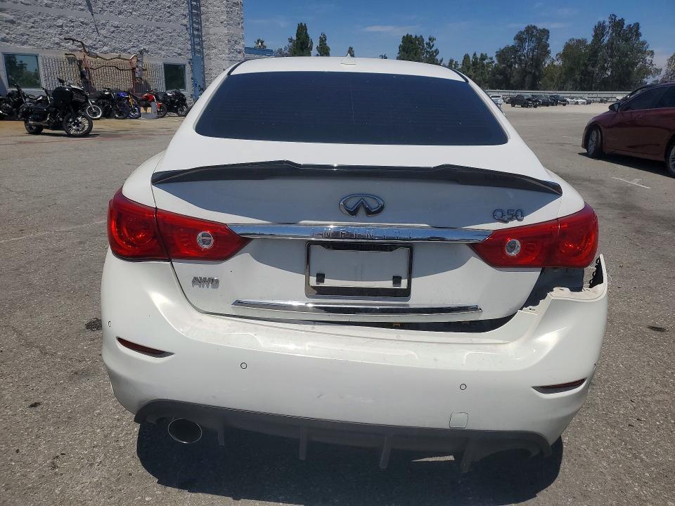 2014 Infiniti Q50 მანქანა იყიდება აუქციონზე, vin: JN1BV7AR3EM685193, აუქციონის ნომერი: 54531656