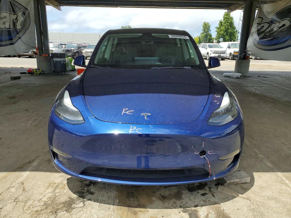 Продажа на аукционе авто 2022 Tesla Model Y, vin: 7SAYGAEE9NF559390, номер лота: 58909856