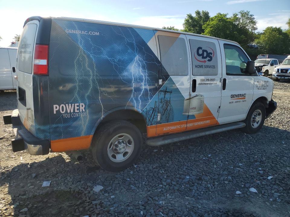 55022196 :رقم المزاد ، 1GCWGAFP4M1229779 vin ، 2021 Chevrolet Express G2500 مزاد بيع