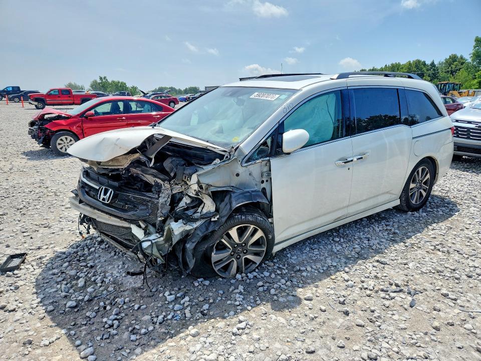 2015 Honda Odyssey მანქანა იყიდება აუქციონზე, vin: 5FNRL5H90FB053807, აუქციონის ნომერი: 59207076