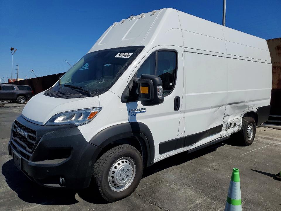 2024 Ram Promaster 3500 მანქანა იყიდება აუქციონზე, vin: 3C6MRWAZ7RE105007, აუქციონის ნომერი: 54894826