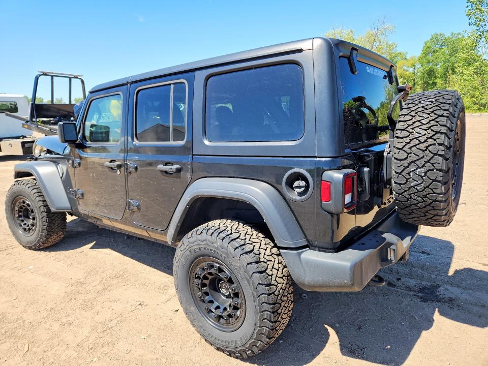 55568776 :رقم المزاد ، 1C4HJXDG4NW142288 vin ، 2022 Jeep Wrangler Unlimited مزاد بيع