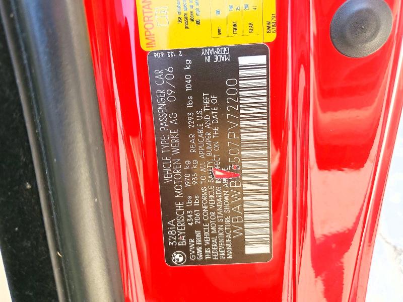 Продаж на аукціоні авто 2007 Bmw 328, vin: WBAWB33507PV72200, номер лоту: 56946996