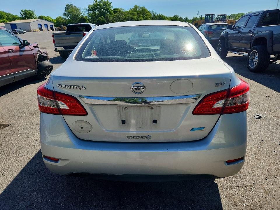 2014 Nissan Sentra მანქანა იყიდება აუქციონზე, vin: 3N1AB7AP3EY244681, აუქციონის ნომერი: 56413046