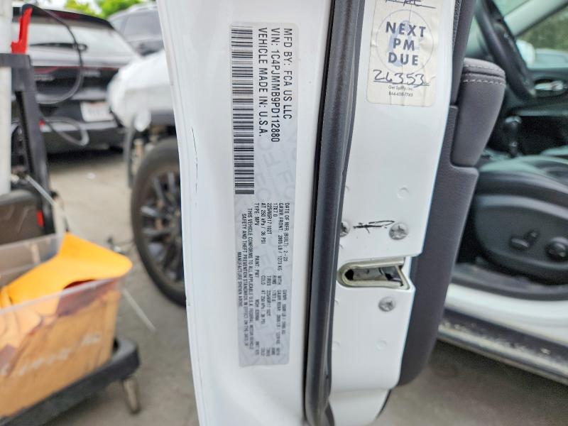 56673236 :رقم المزاد ، 1C4PJMMB9PD112880 vin ، 2023 Jeep Cherokee مزاد بيع