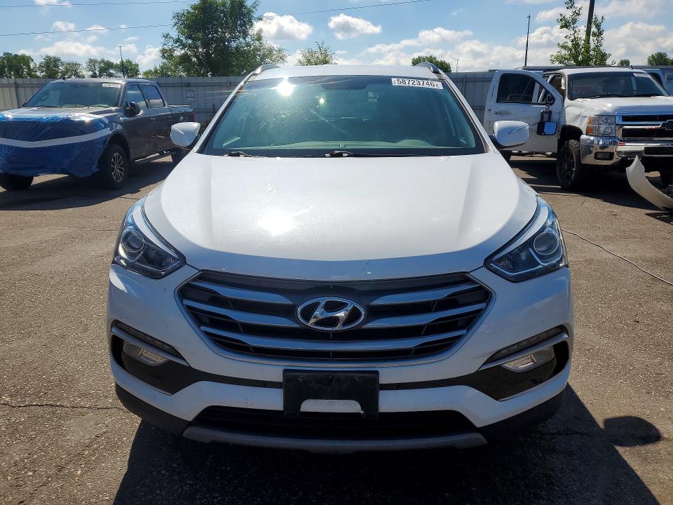 2018 Hyundai Santa Fe Sport მანქანა იყიდება აუქციონზე, vin: 5XYZUDLB9JG547571, აუქციონის ნომერი: 58723746
