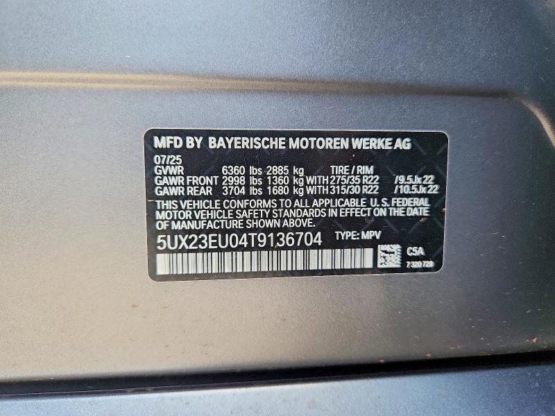 Продажа на аукционе авто 2026 Bmw X5, vin: 5UX23EU04T9136704, номер лота: 57674116