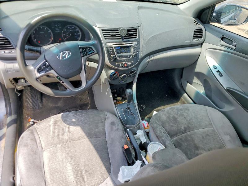 58723166 :رقم المزاد ، KMHCT4AE7HU331261 vin ، 2017 Hyundai Accent مزاد بيع