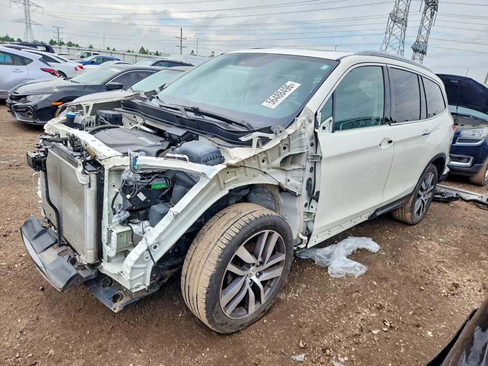 2017 Honda Pilot მანქანა იყიდება აუქციონზე, vin: 5FNYF6H97HB074780, აუქციონის ნომერი: 56488496