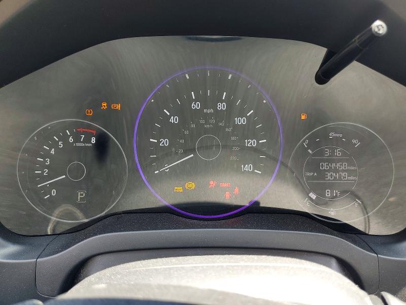 59066166 :رقم المزاد ، 3CZRU5H32GM716326 vin ، 2016 Honda Hr-v مزاد بيع
