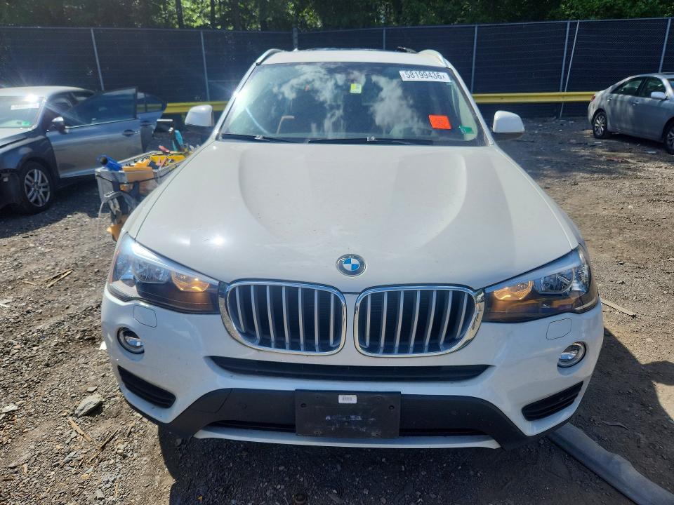 2017 Bmw X3 მანქანა იყიდება აუქციონზე, vin: 5UXWX9C3XH0W73940, აუქციონის ნომერი: 58199436