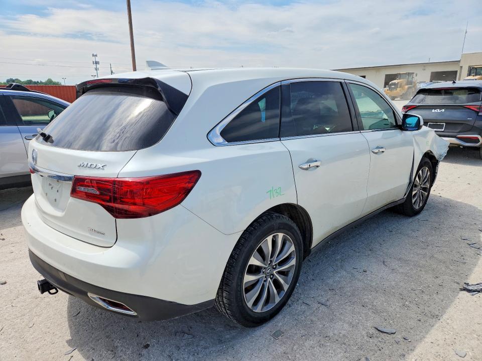 2015 Acura Mdx მანქანა იყიდება აუქციონზე, vin: 5FRYD4H44FB014577, აუქციონის ნომერი: 56159166