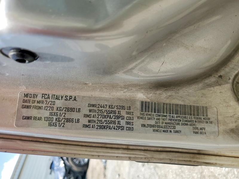 Aukcja sprzedaży 2020 Ram Promaster City, vin: ZFBHRFBB4L6S21230, numer aukcji: 58966846