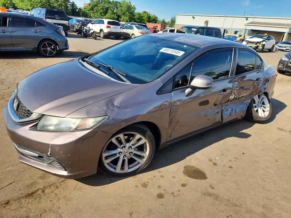 Продажа на аукционе авто 2013 Honda Civic, vin: 2HGFB2F54DH563039, номер лота: 58619346