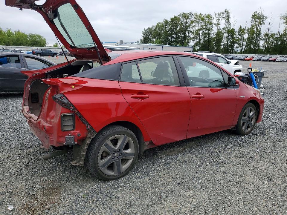 85986465 :رقم المزاد ، JTDKARFU4L3117054 vin ، 2020 Toyota Prius مزاد بيع