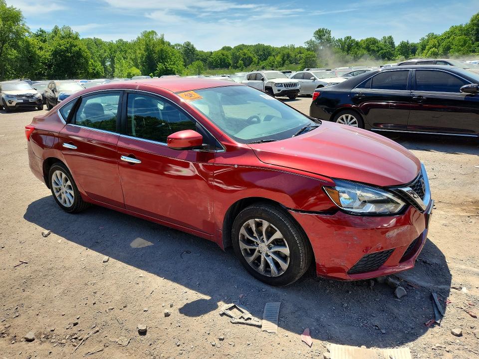 2018 Nissan Sentra მანქანა იყიდება აუქციონზე, vin: 3N1AB7AP4JY344878, აუქციონის ნომერი: 56033126