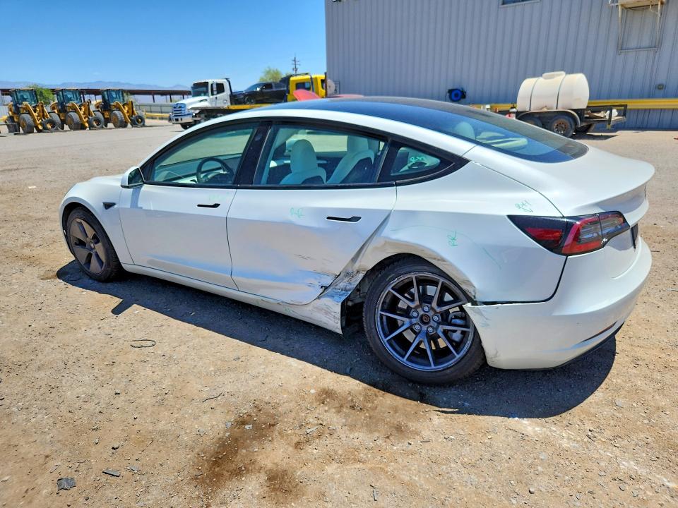 58817136 :رقم المزاد ، 5YJ3E1EA6PF552040 vin ، 2023 Tesla Model 3 مزاد بيع