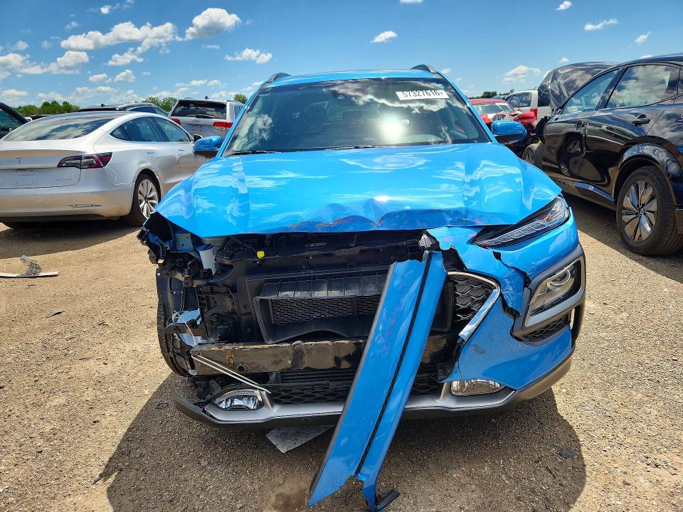 2021 Hyundai Kona მანქანა იყიდება აუქციონზე, vin: KM8K3CA5XMU605536, აუქციონის ნომერი: 57327616