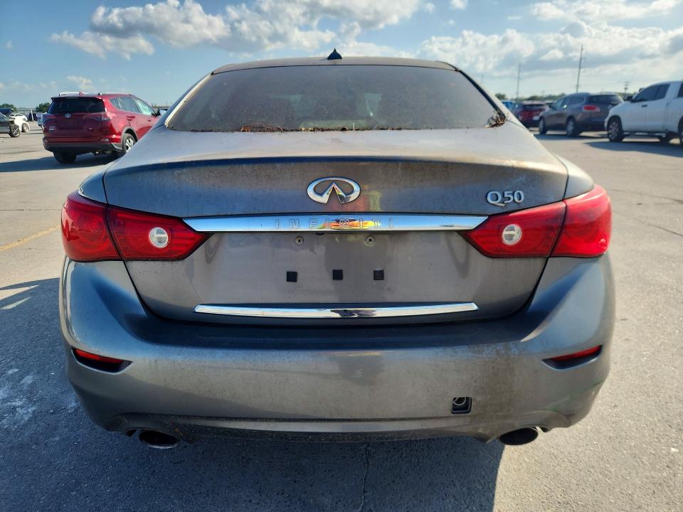 59282956 :رقم المزاد ، JN1BV7AP2FM332525 vin ، 2015 Infiniti Q50 مزاد بيع