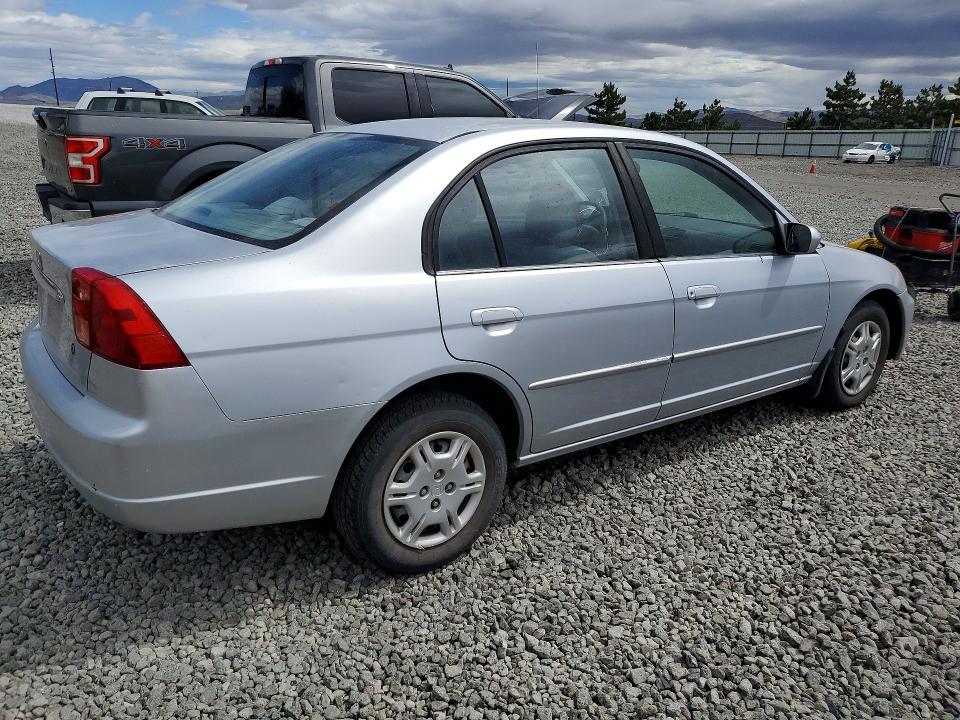 58925316 :رقم المزاد ، 2HGES16671H920661 vin ، 2001 Honda Civic مزاد بيع