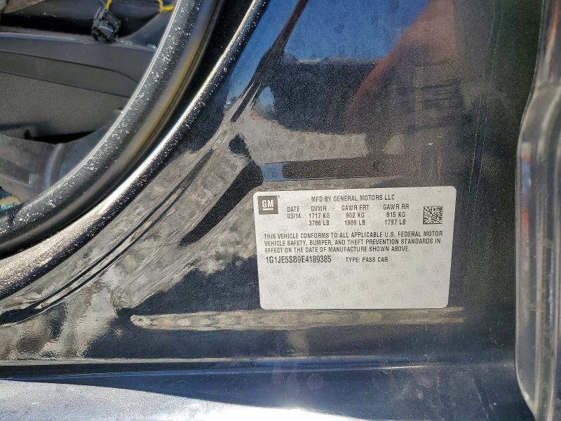 Продаж на аукціоні авто 2014 Chevrolet Sonic, vin: 1G1JE5SB9E4189385, номер лоту: 54885456