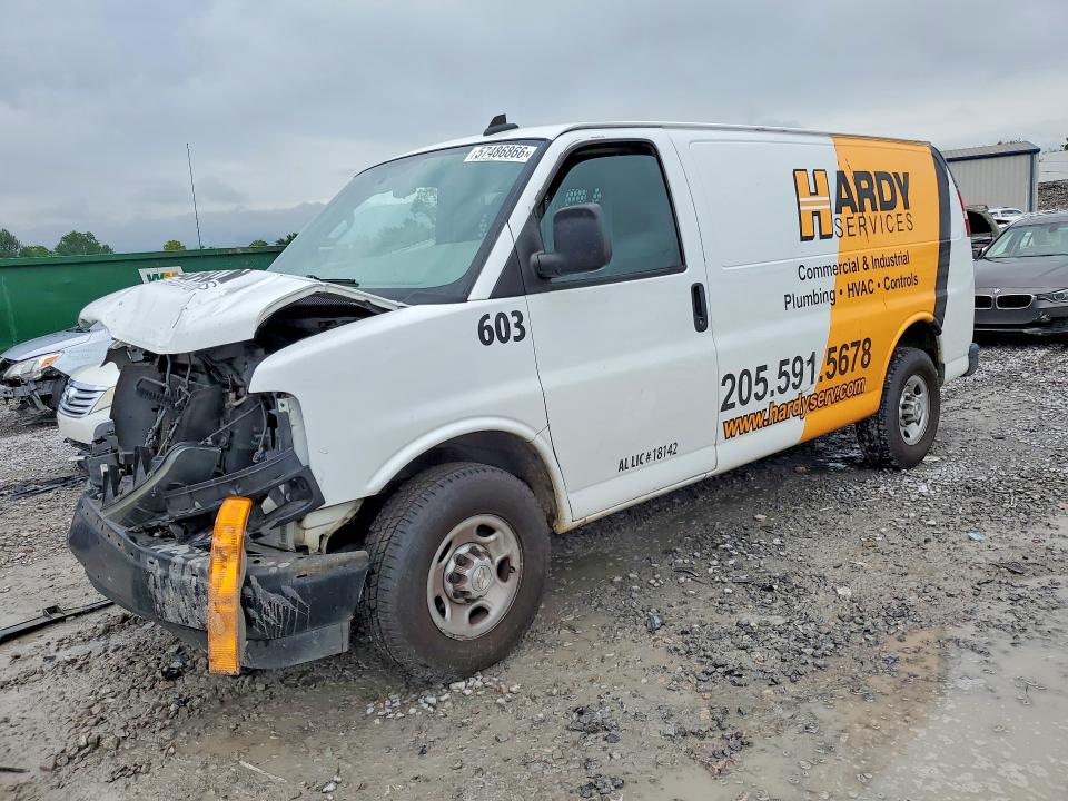 2020 Chevrolet Express G2500 მანქანა იყიდება აუქციონზე, vin: 1GCWGAFG9L1212474, აუქციონის ნომერი: 57486866