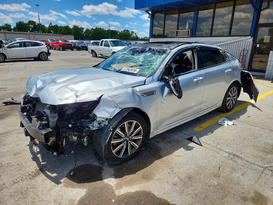 Продажа на аукционе авто 2019 Kia Optima, vin: 5XXGU4L16KG344187, номер лота: 57342976