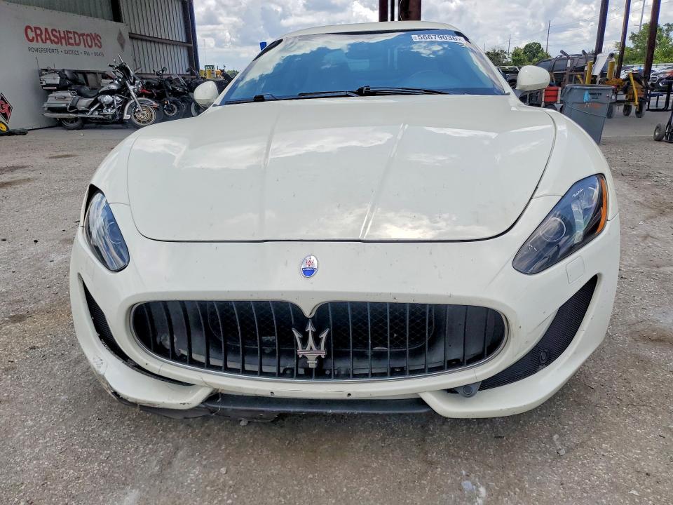 2015 Maserati Granturismo მანქანა იყიდება აუქციონზე, vin: ZAM45VLA0F0143636, აუქციონის ნომერი: 56679036