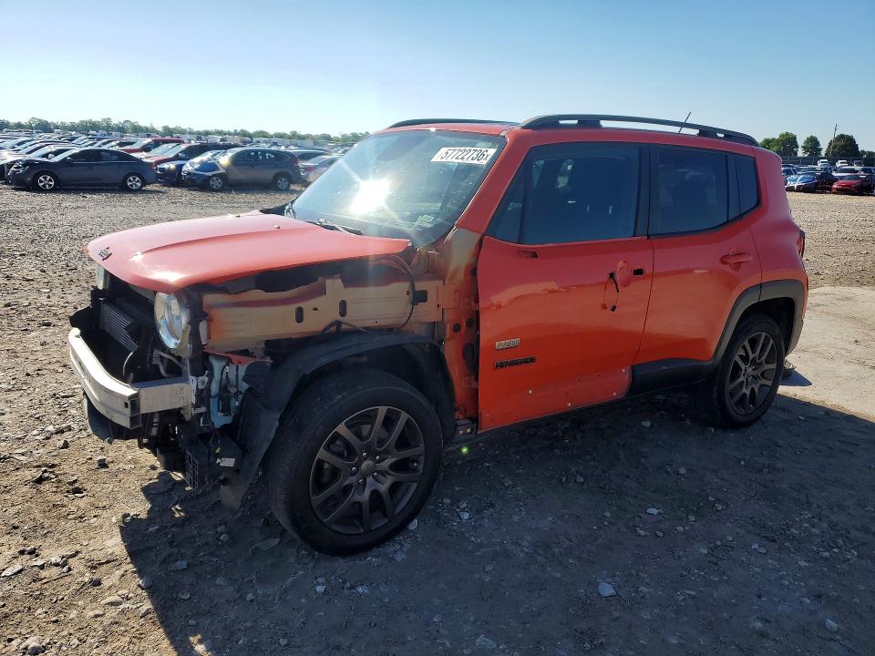 Aukcja sprzedaży 2016 Jeep Renegade, vin: ZACCJBBT7GPD81783, numer aukcji: 57722736