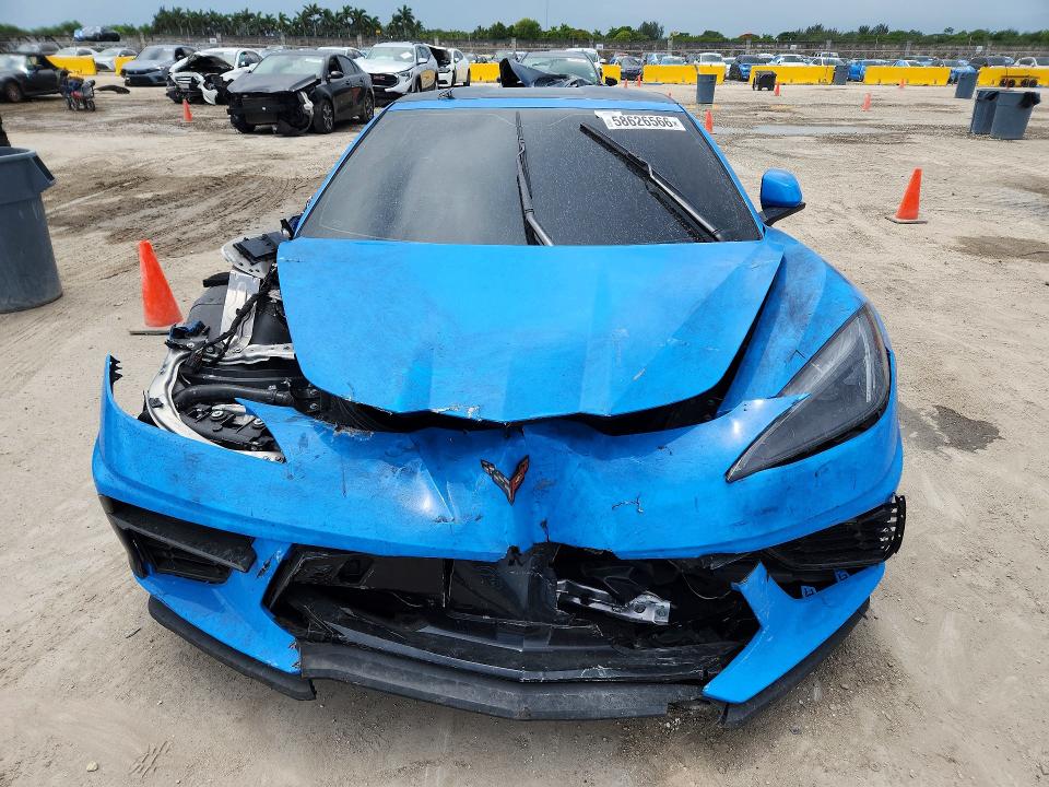 58626566 :رقم المزاد ، 1G1YC2D47P5111797 vin ، 2023 Chevrolet Corvette مزاد بيع