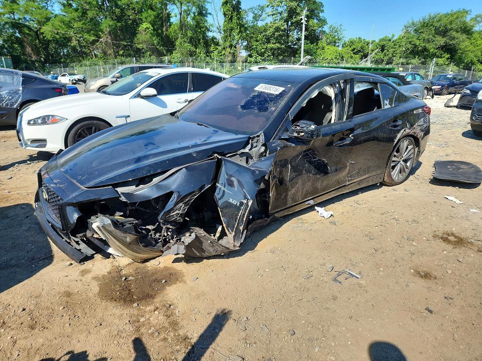 Aukcja sprzedaży 2018 Infiniti Q50, vin: JN1EV7AR1JM437483, numer aukcji: 57608316