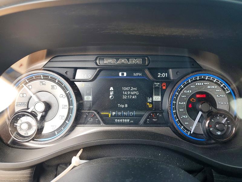 2022 Ram 1500 მანქანა იყიდება აუქციონზე, vin: 1C6RREHT5NN157159, აუქციონის ნომერი: 59161796