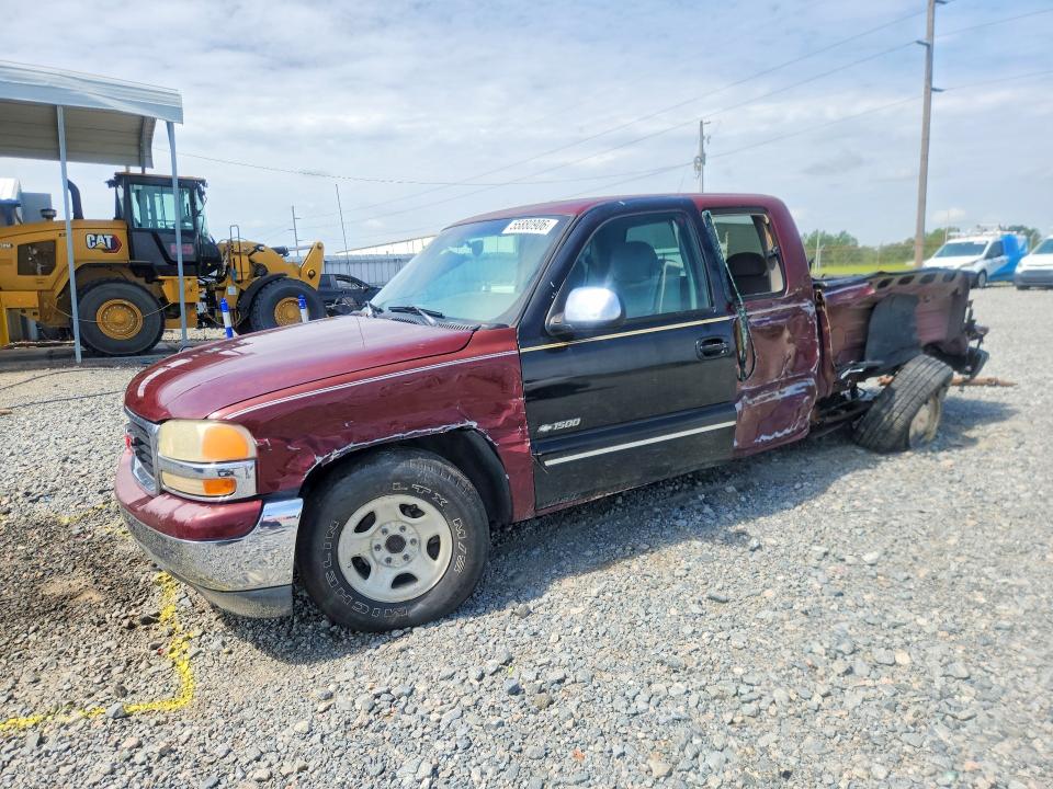 55880906 :رقم المزاد ، 1GTEC19T4YZ203089 vin ، 2000 Gmc New Sierra مزاد بيع