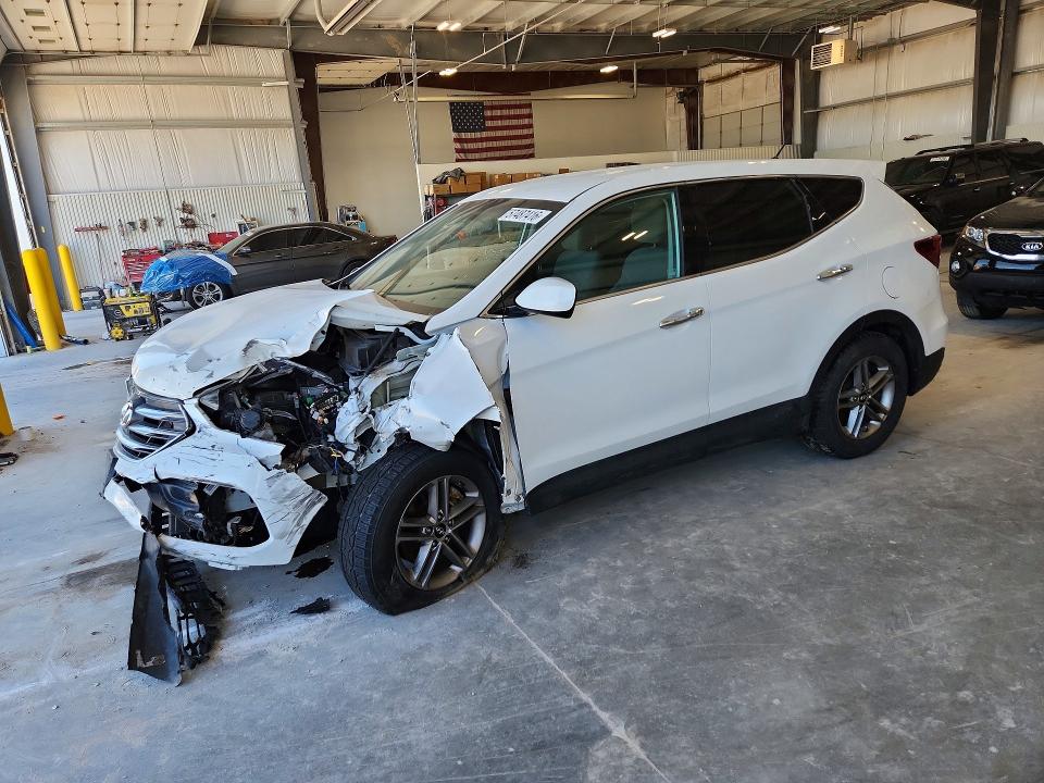 57487416 :رقم المزاد ، 5NMZTDLB6JH107235 vin ، 2018 Hyundai Santa Fe Sport مزاد بيع