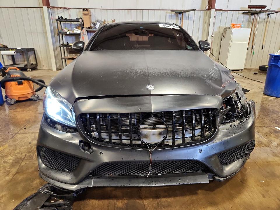 56870346 :رقم المزاد ، WDDWJ4KB4HF362408 vin ، 2017 Mercedes-benz C مزاد بيع